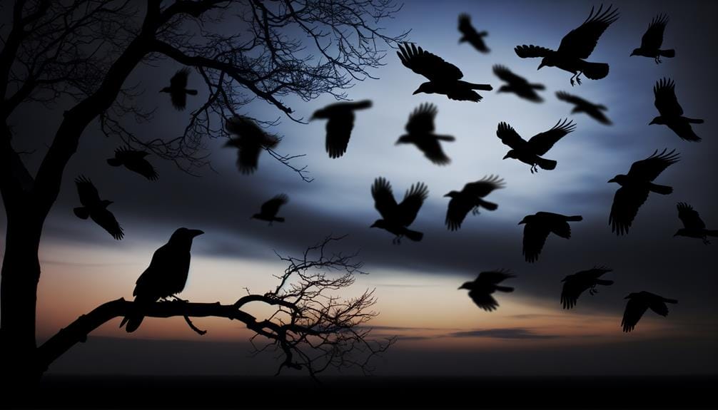 7 black crows meaning